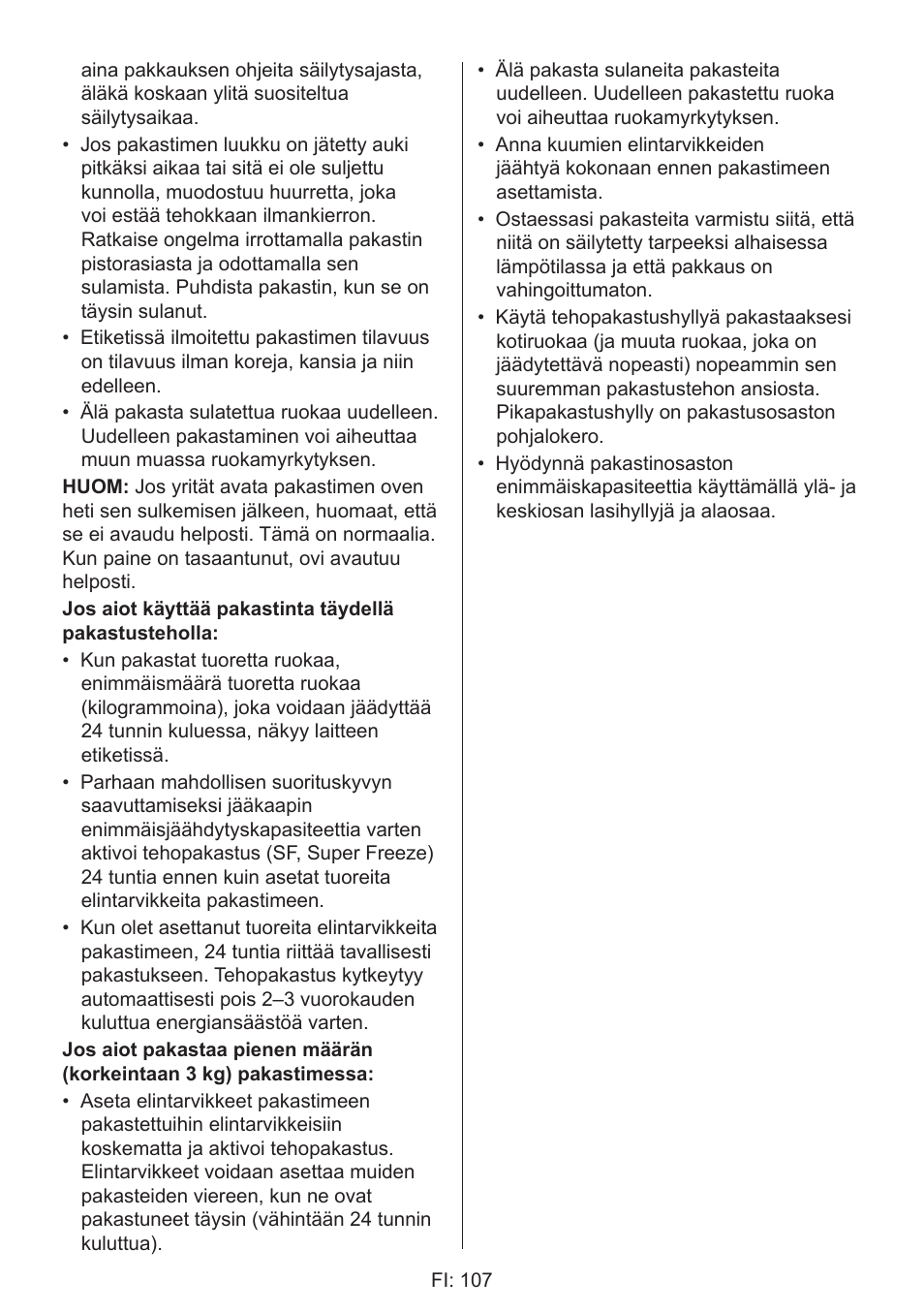 GRAM 49SF 4186 F User Manual | Page 108 / 116
