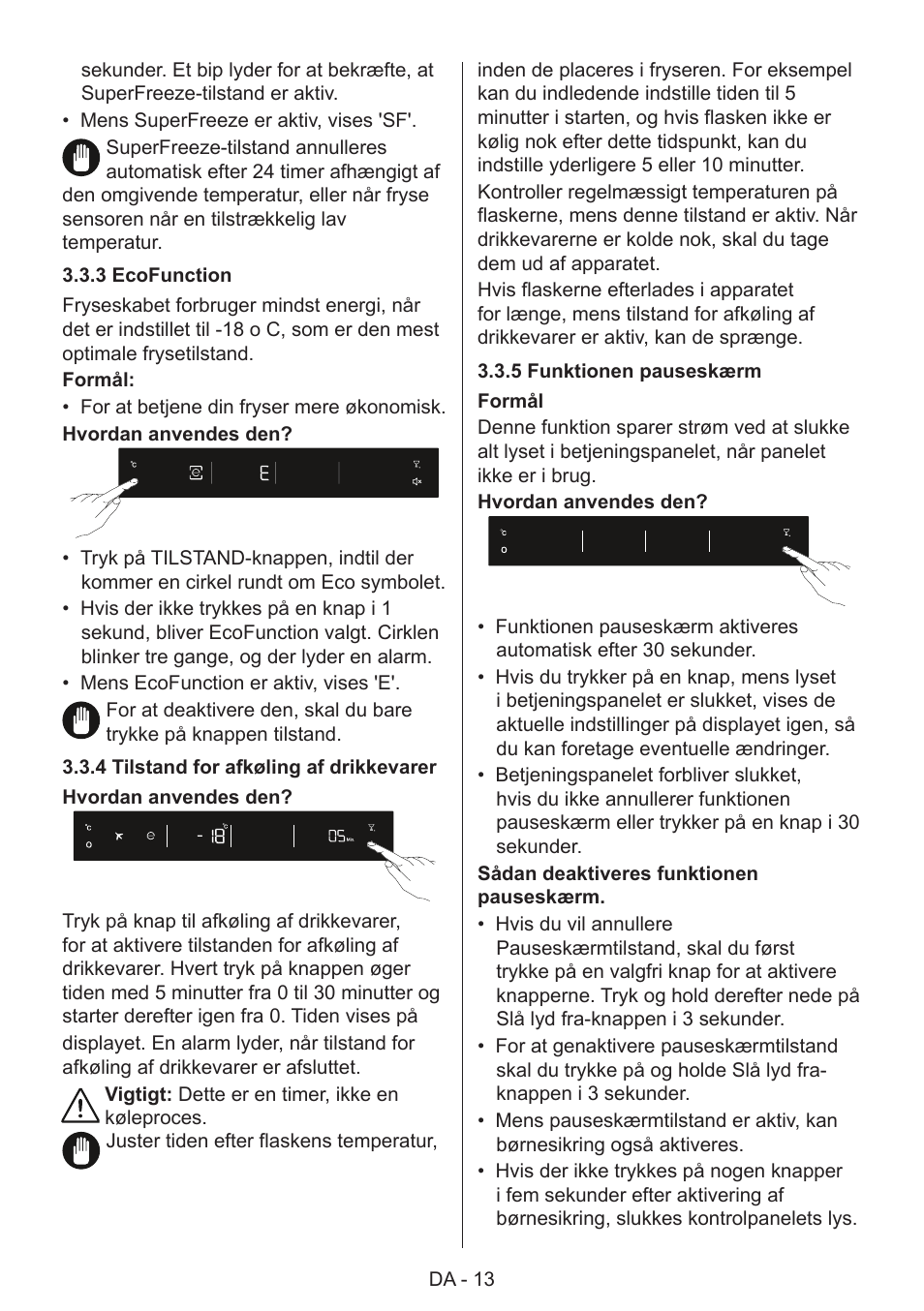 GRAM 49SF 4186 F User Manual | Page 14 / 116