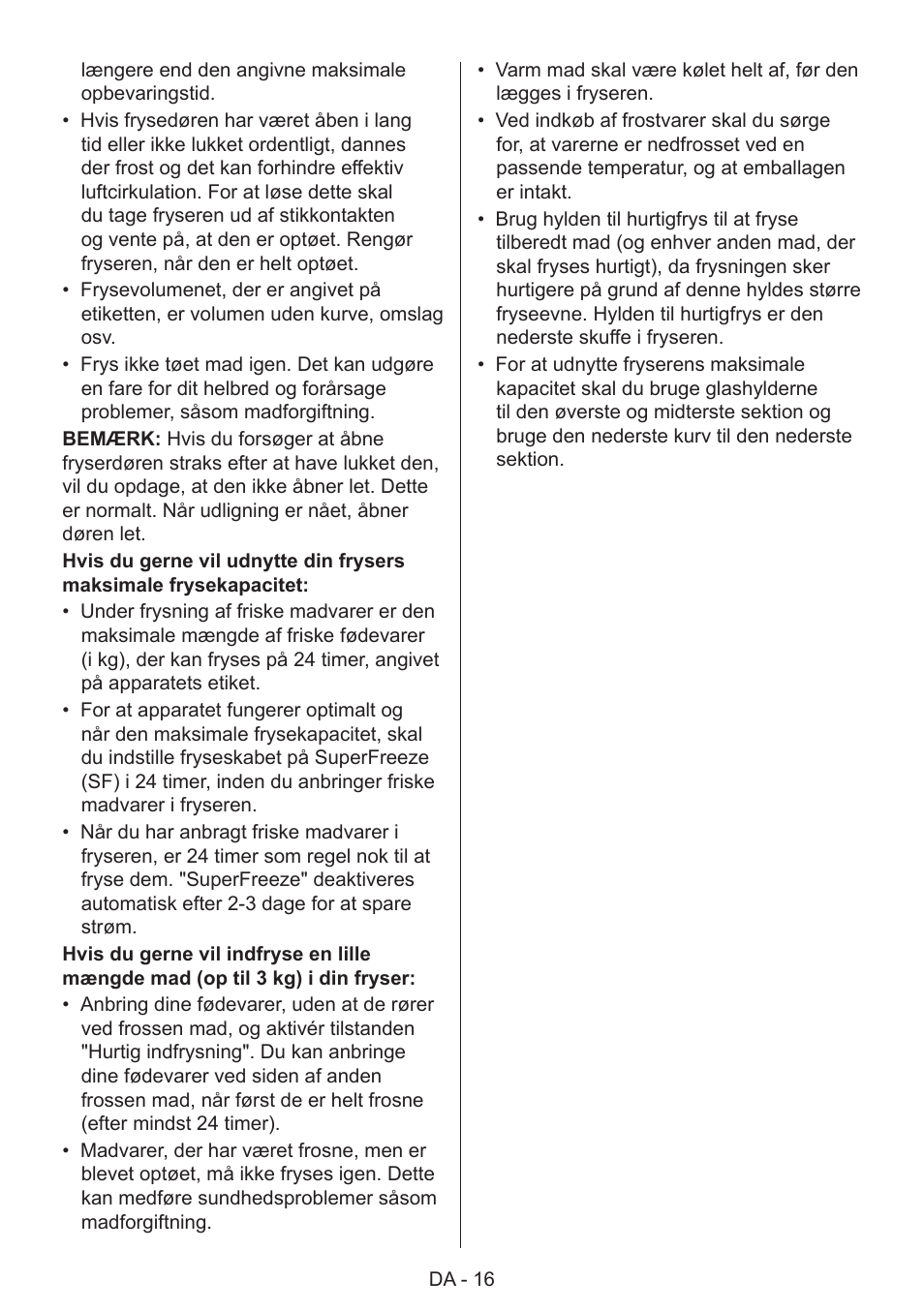GRAM 49SF 4186 F User Manual | Page 17 / 116