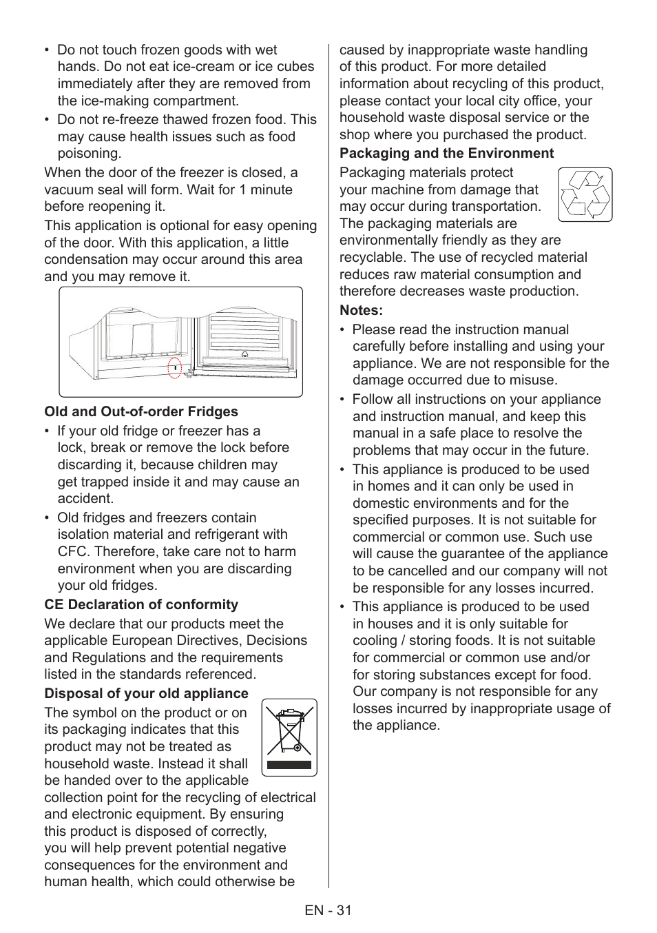 GRAM 49SF 4186 F User Manual | Page 32 / 116