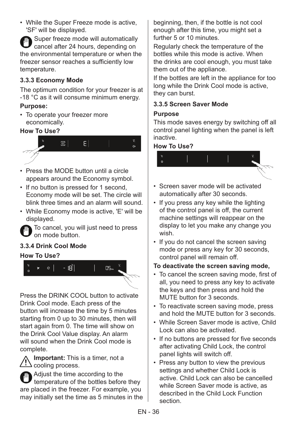 GRAM 49SF 4186 F User Manual | Page 37 / 116