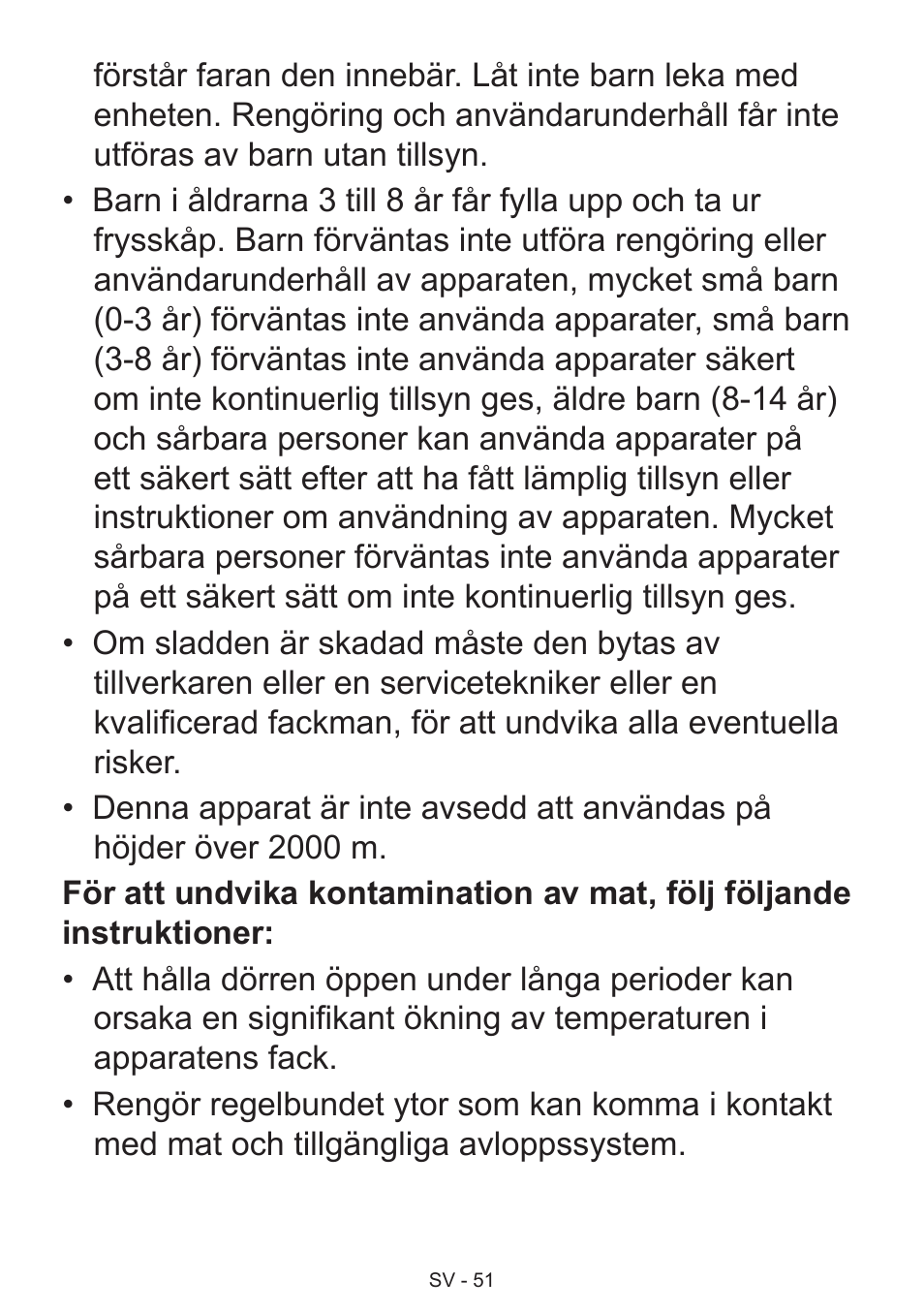 GRAM 49SF 4186 F User Manual | Page 52 / 116
