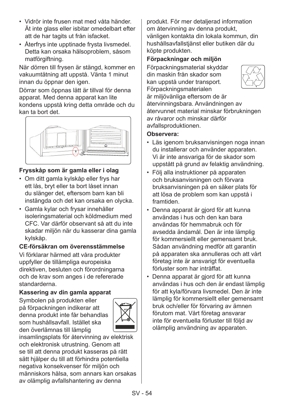 GRAM 49SF 4186 F User Manual | Page 55 / 116