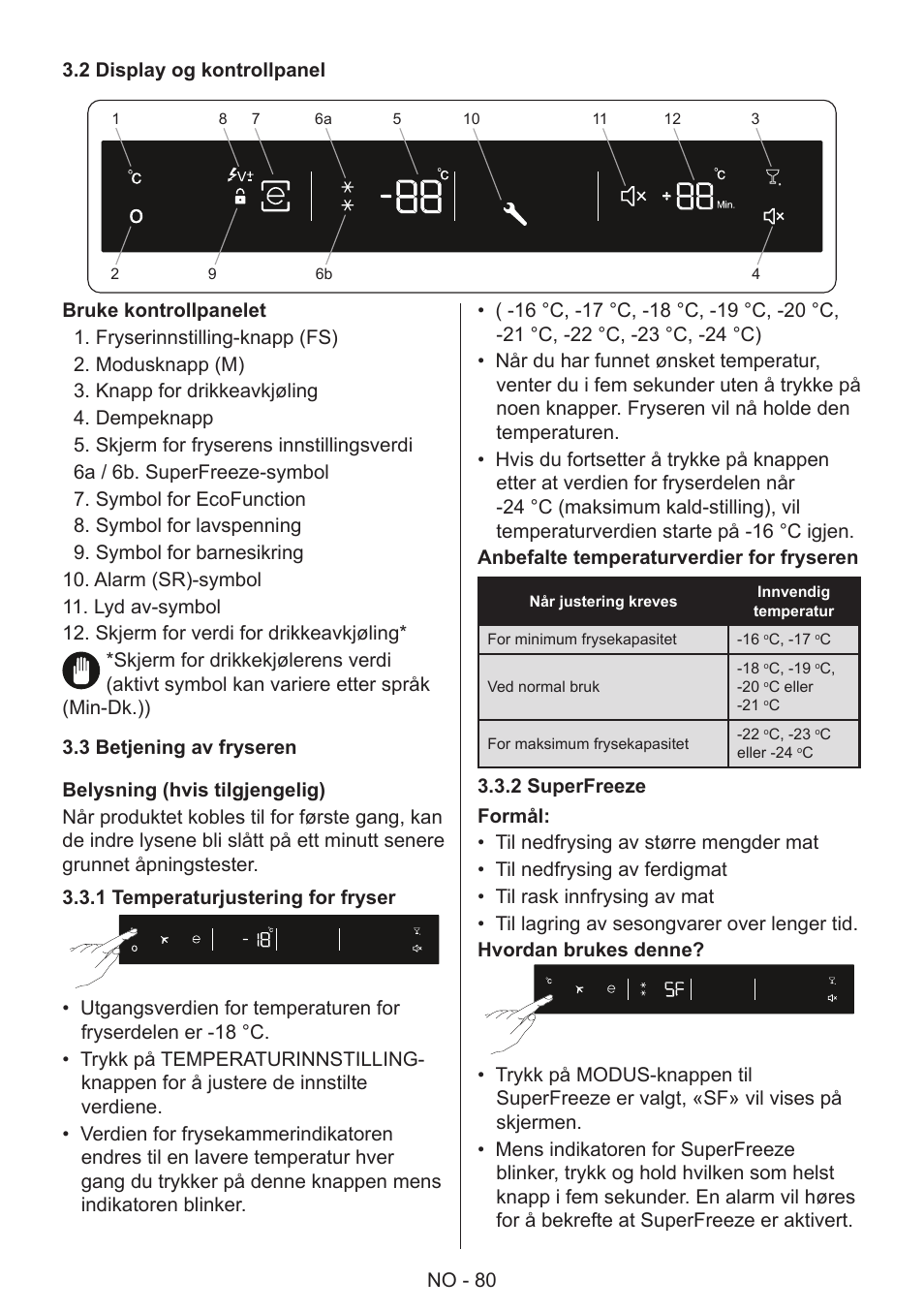 GRAM 49SF 4186 F User Manual | Page 81 / 116