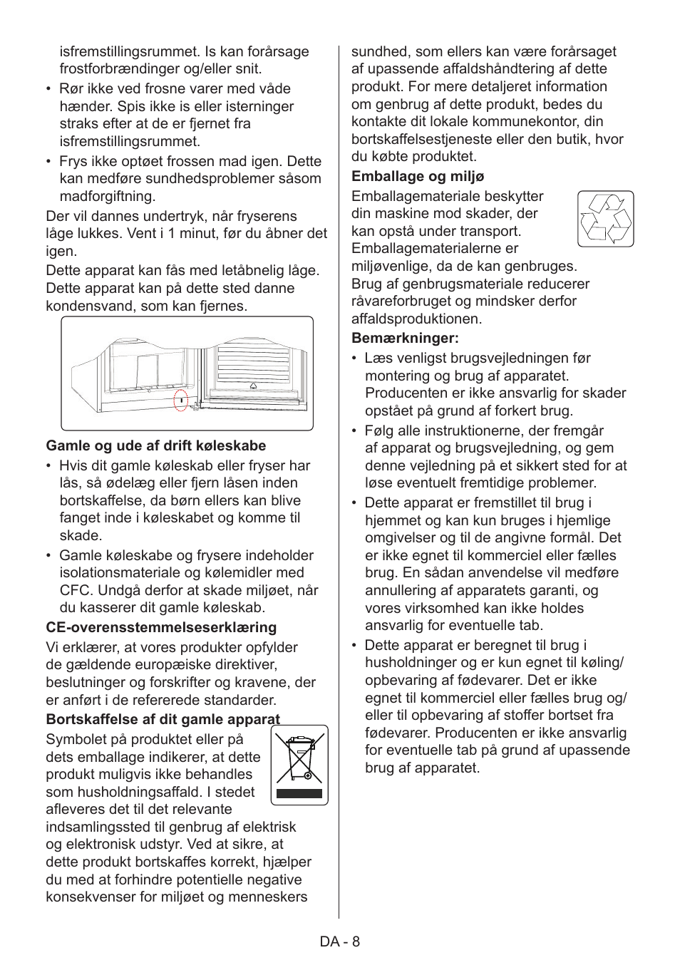 GRAM 49SF 4186 F User Manual | Page 9 / 116