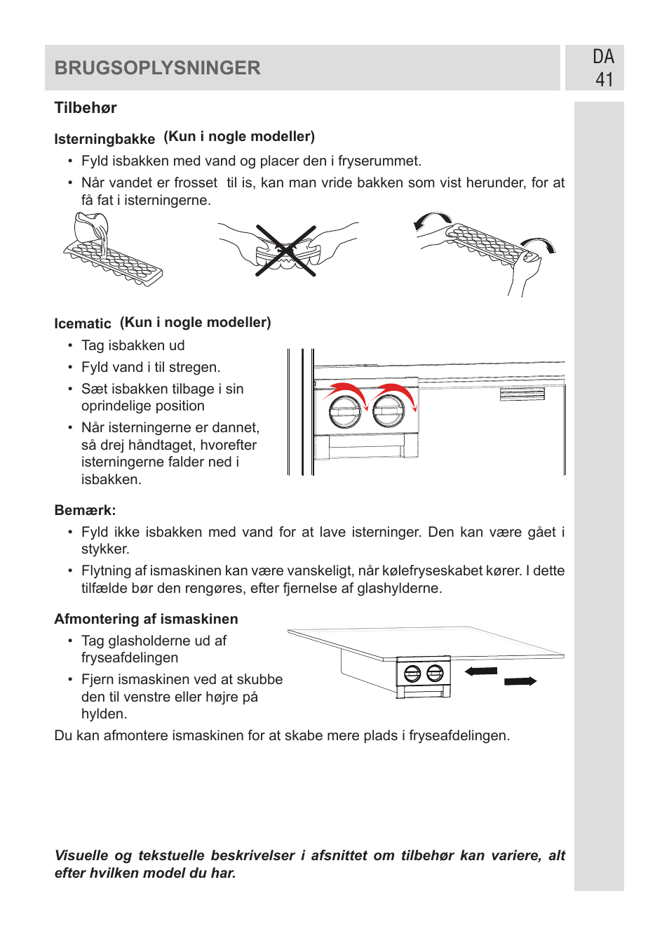 Da 41 brugsoplysninger | GRAM FSI 401754 N/1 User Manual | Page 41 / 123