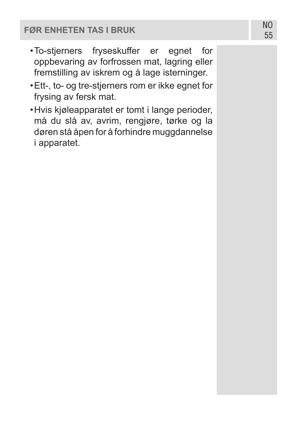 GRAM FSI 401754 N/1 User Manual | Page 55 / 123