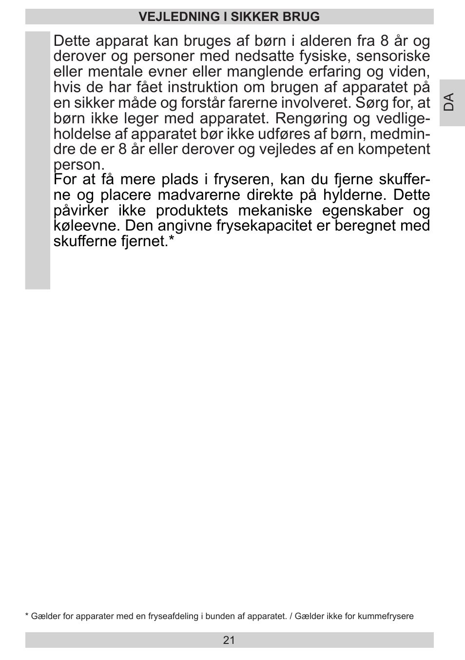 GRAM FB 3413-90/1 User Manual | Page 21 / 68