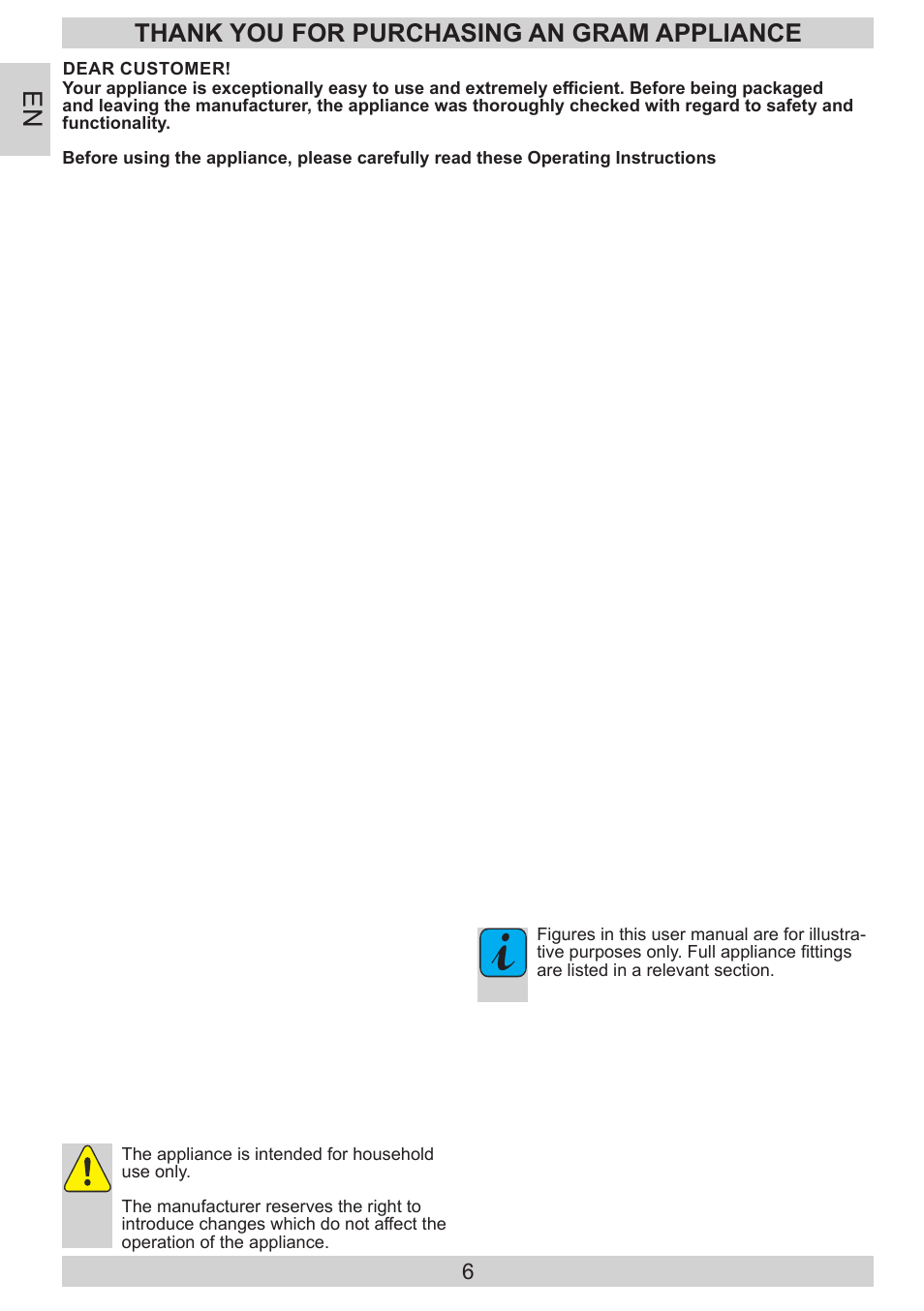 GRAM FB 3413-90/1 User Manual | Page 6 / 68
