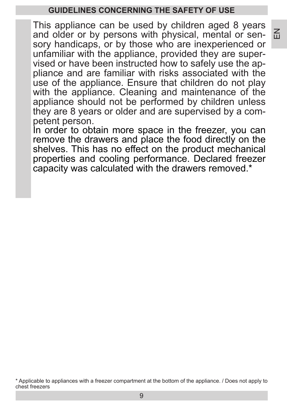 GRAM FB 3413-90/1 User Manual | Page 9 / 68