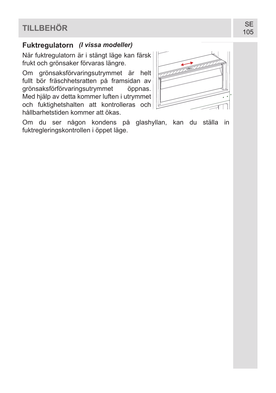 Tillbehör | GRAM KF 482064 FN/1 User Manual | Page 106 / 124