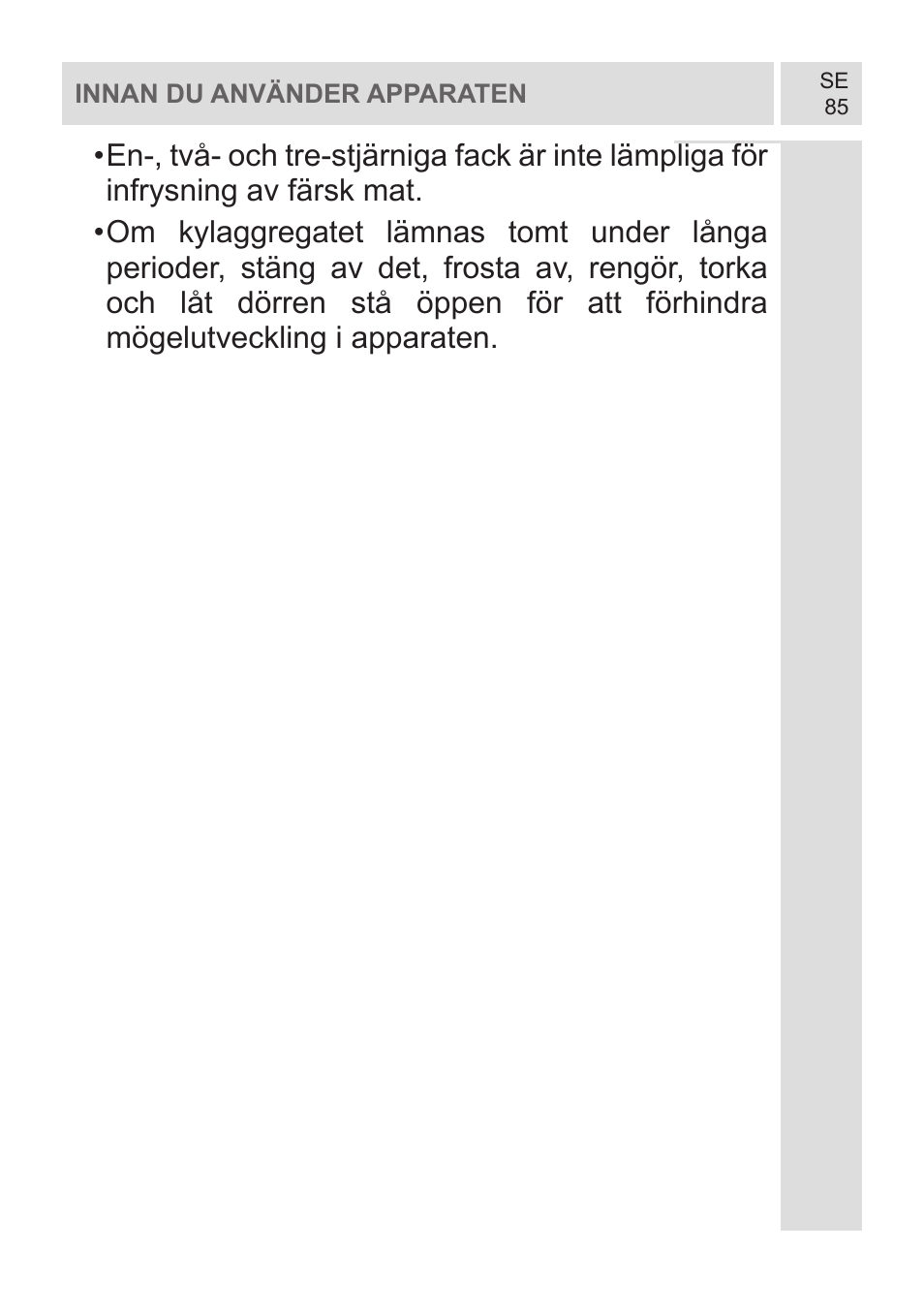 GRAM KF 482064 FN/1 User Manual | Page 86 / 124