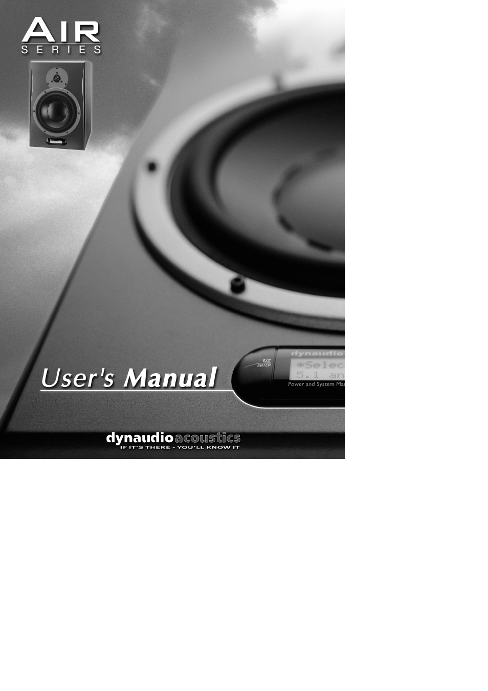 Dynaudio Air Series User Manual | 60 pages