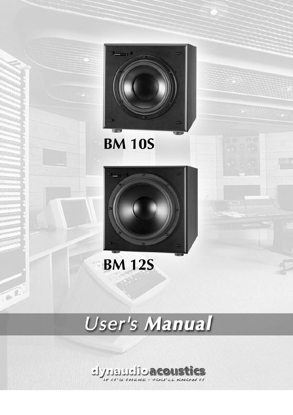 Dynaudio BM10S User Manual | 22 pages