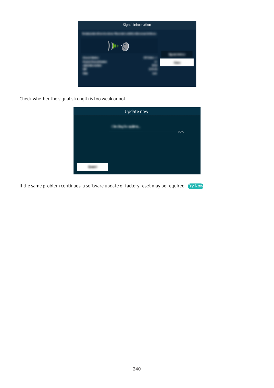 Samsung S95C 77" 4K HDR Quantum Dot OLED TV User Manual | Page 240 / 272