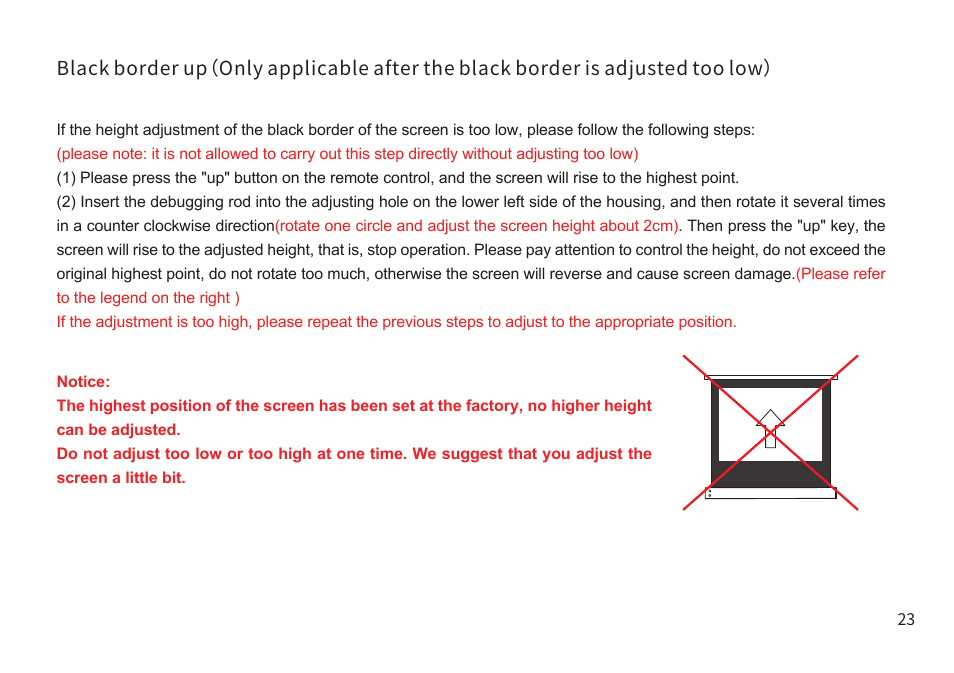 Samsung VG-PRSP120S/ZA The Premiere 120" Rollable Screen (2022) User Manual | Page 24 / 28