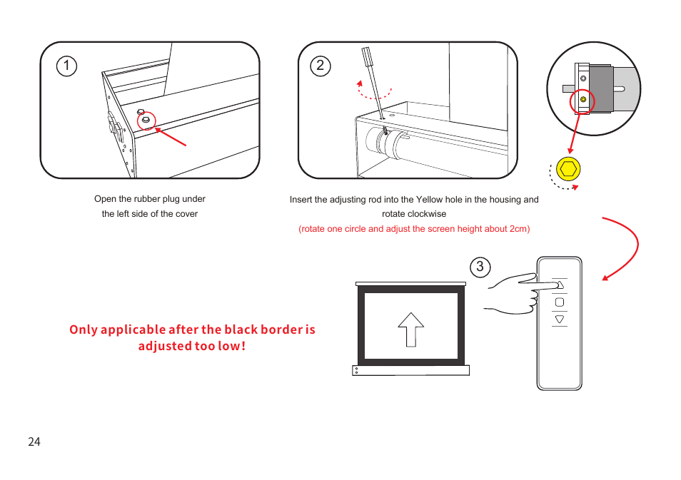 Samsung VG-PRSP120S/ZA The Premiere 120" Rollable Screen (2022) User Manual | Page 25 / 28