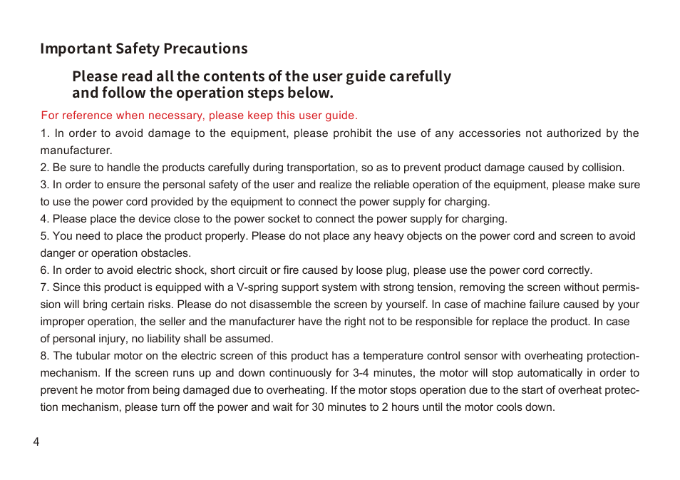 Samsung VG-PRSP120S/ZA The Premiere 120" Rollable Screen (2022) User Manual | Page 5 / 28