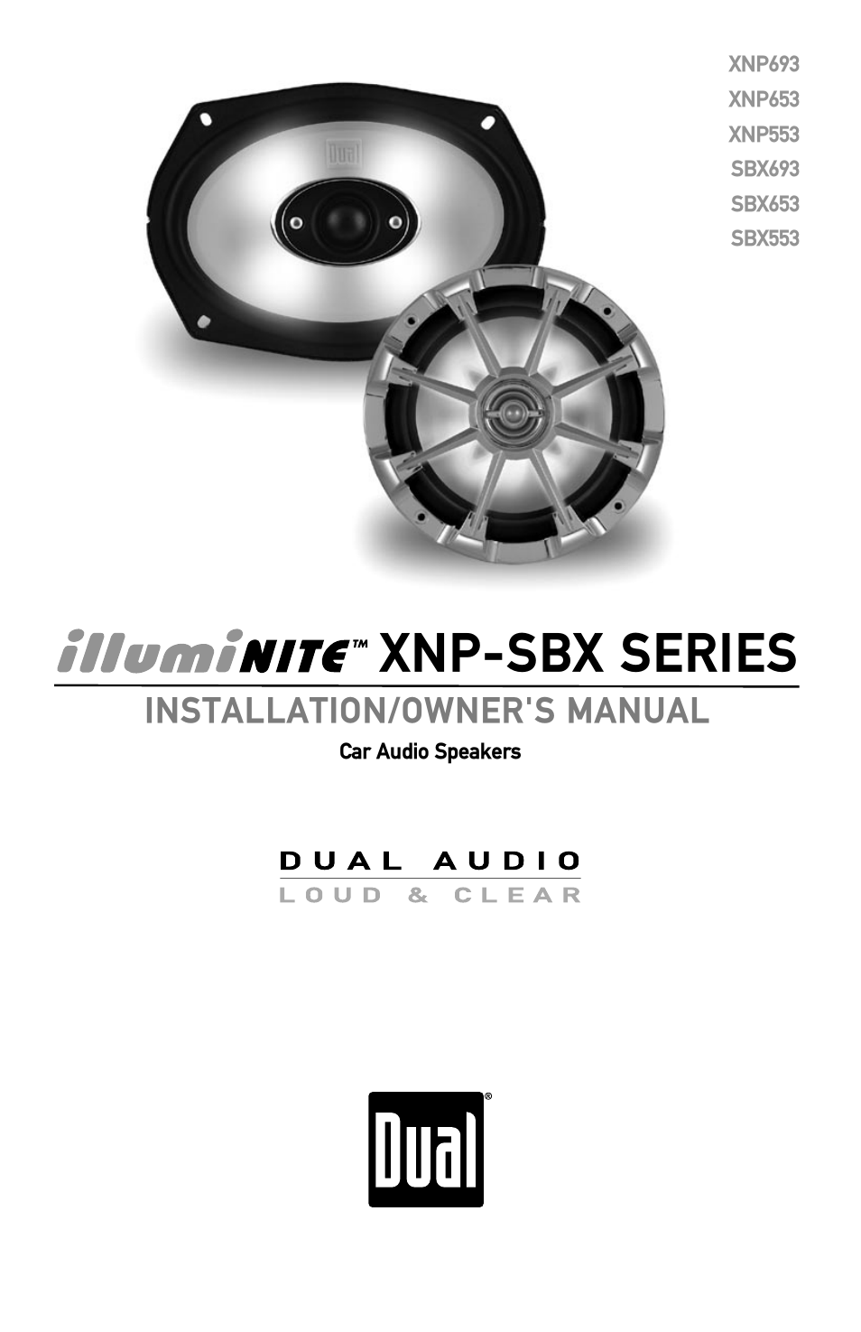 Dual XNP553 User Manual | 8 pages