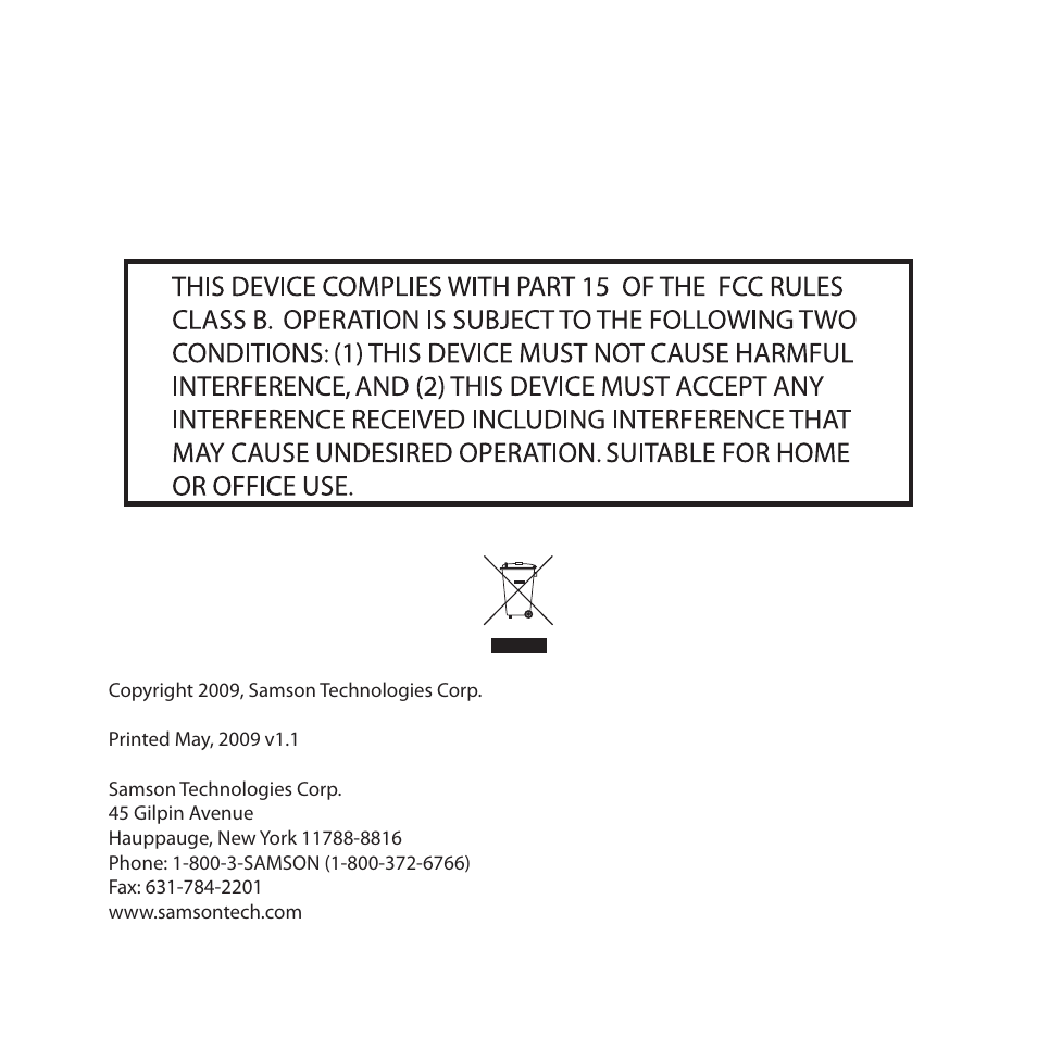 Samson Go Mic USB Microphone for Mac and Windows Computers (Silver) User Manual | Page 2 / 24