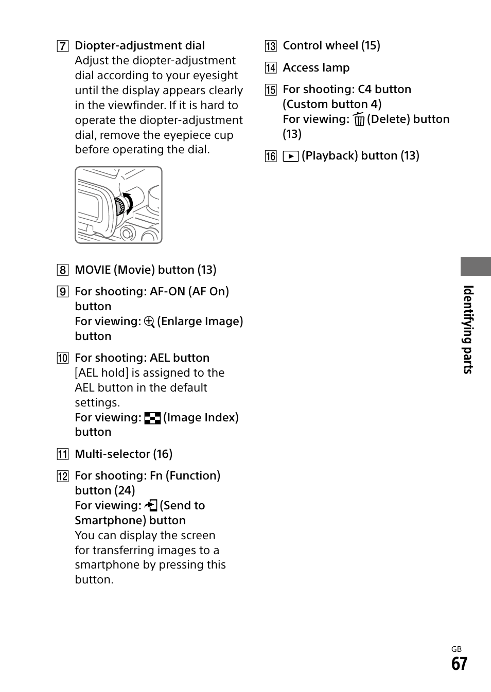 Sony ECM-674 Shotgun Microphone User Manual | Page 67 / 96