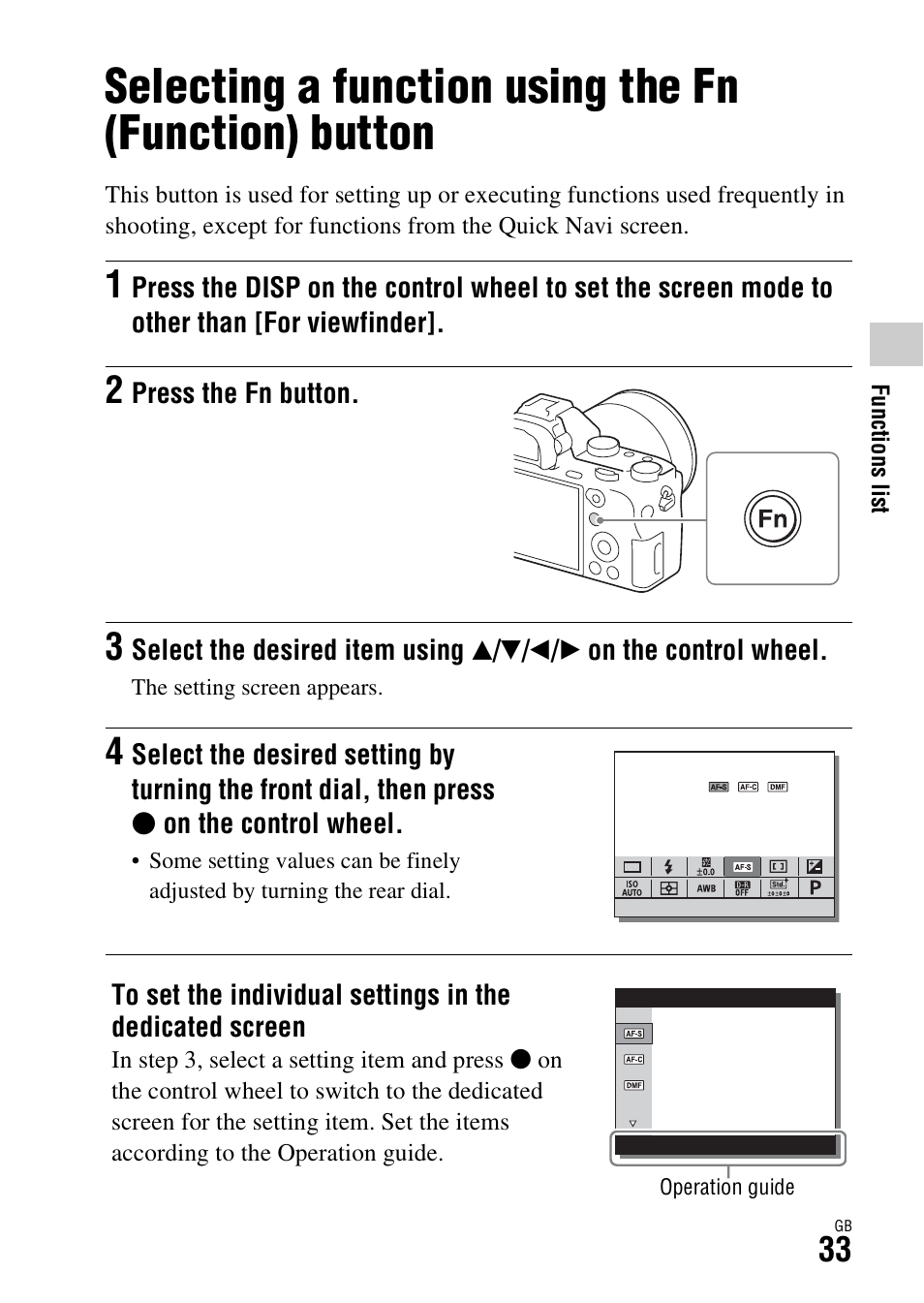 N (33), Ton (33) | Sony Battery Charger/AC Adapter for BP-U Batteries User Manual | Page 33 / 100