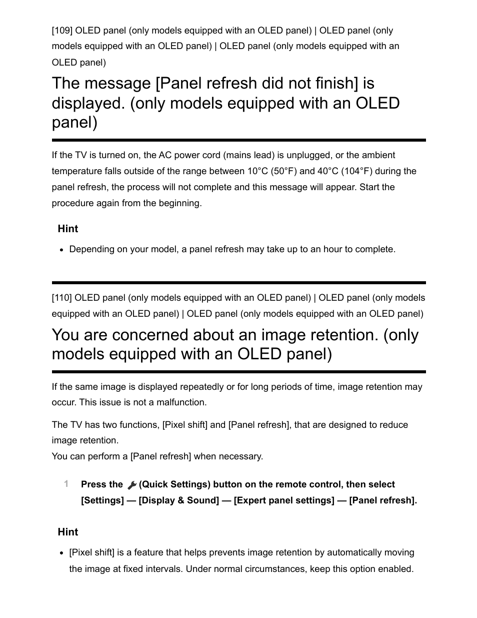 Panel) [109 | Sony NPA-MQZ1K Multi Battery Adapter Kit User Manual | Page 118 / 147