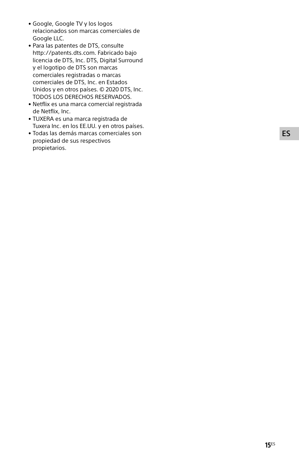 Sony BZ30L Series 65" UHD 4K HDR Commercial Monitor User Manual | Page 39 / 40