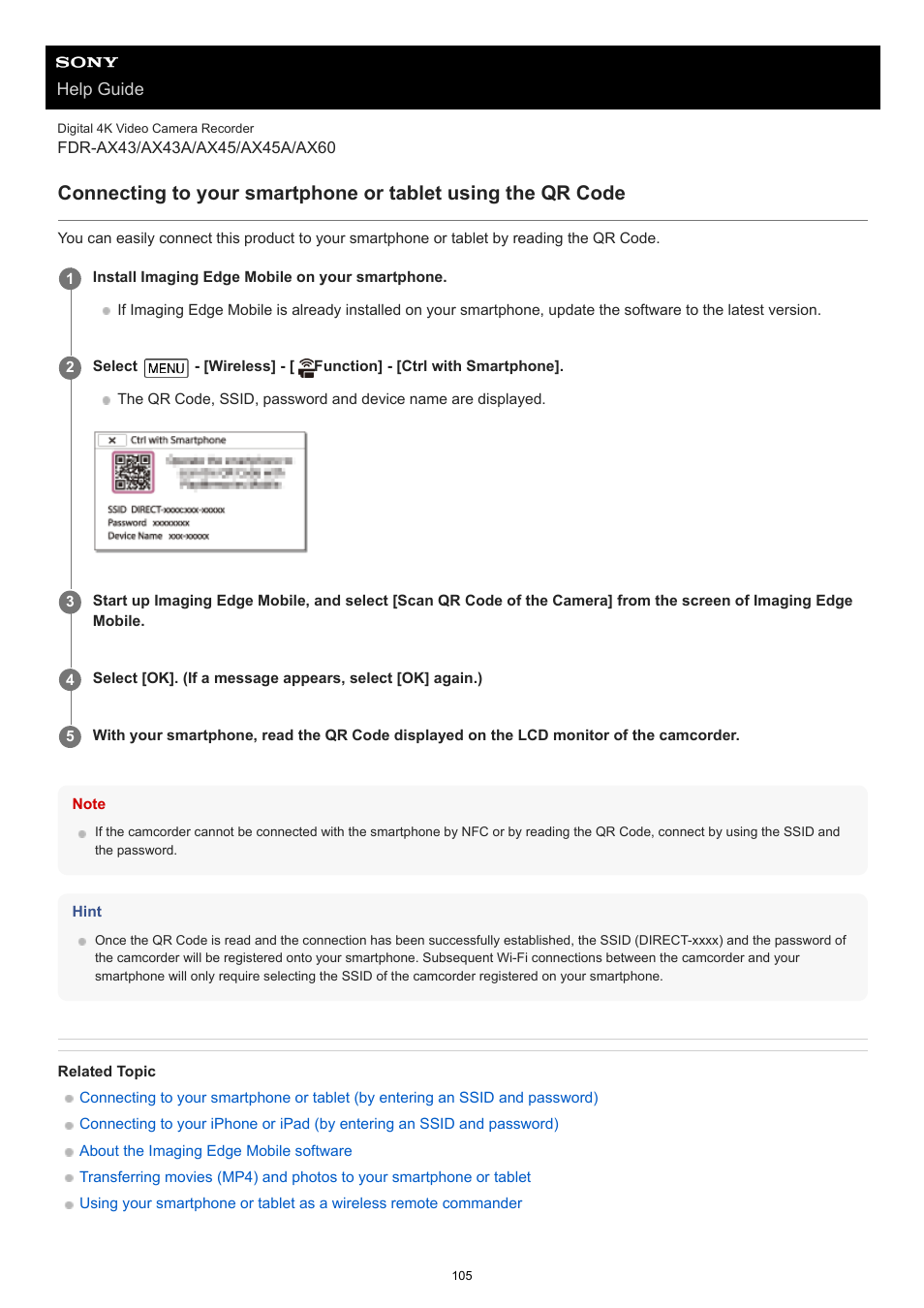 Sony BRAVIA BZ40J 100" Class 4K UHD HDR Commercial Monitor User Manual | Page 105 / 353
