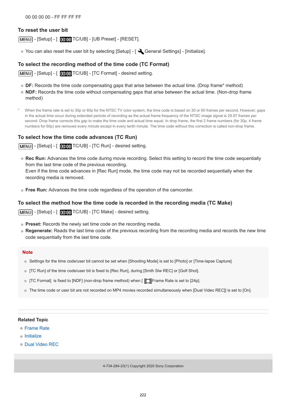 Sony BRAVIA BZ40J 100" Class 4K UHD HDR Commercial Monitor User Manual | Page 222 / 353