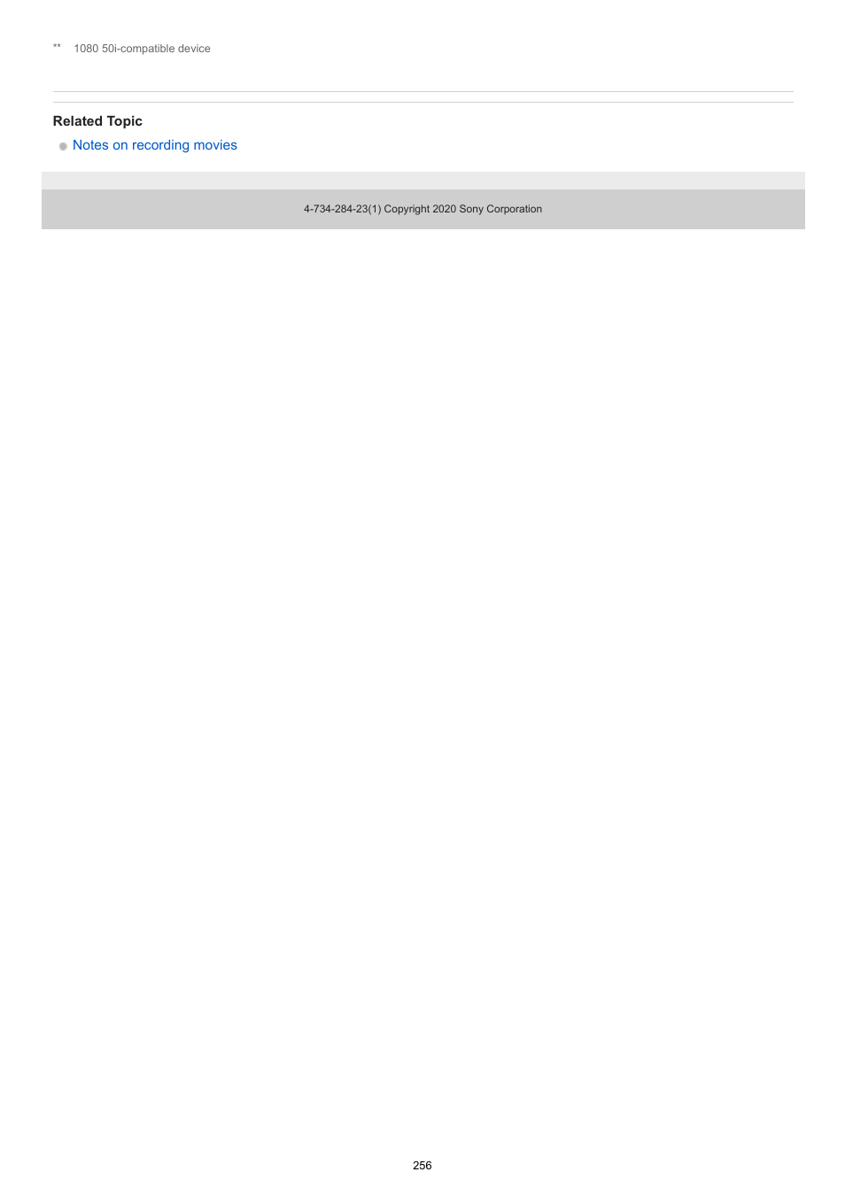 Sony BRAVIA BZ40J 100" Class 4K UHD HDR Commercial Monitor User Manual | Page 256 / 353