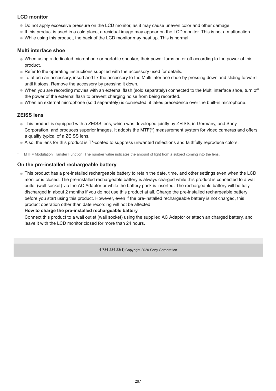 Sony BRAVIA BZ40J 100" Class 4K UHD HDR Commercial Monitor User Manual | Page 267 / 353