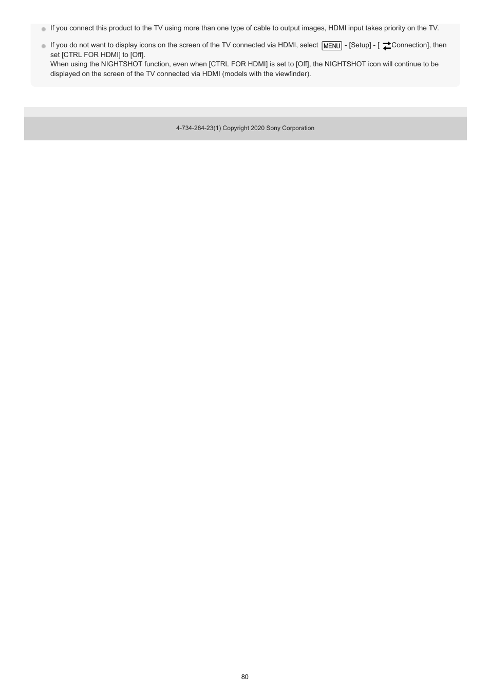 Sony BRAVIA BZ40J 100" Class 4K UHD HDR Commercial Monitor User Manual | Page 80 / 353