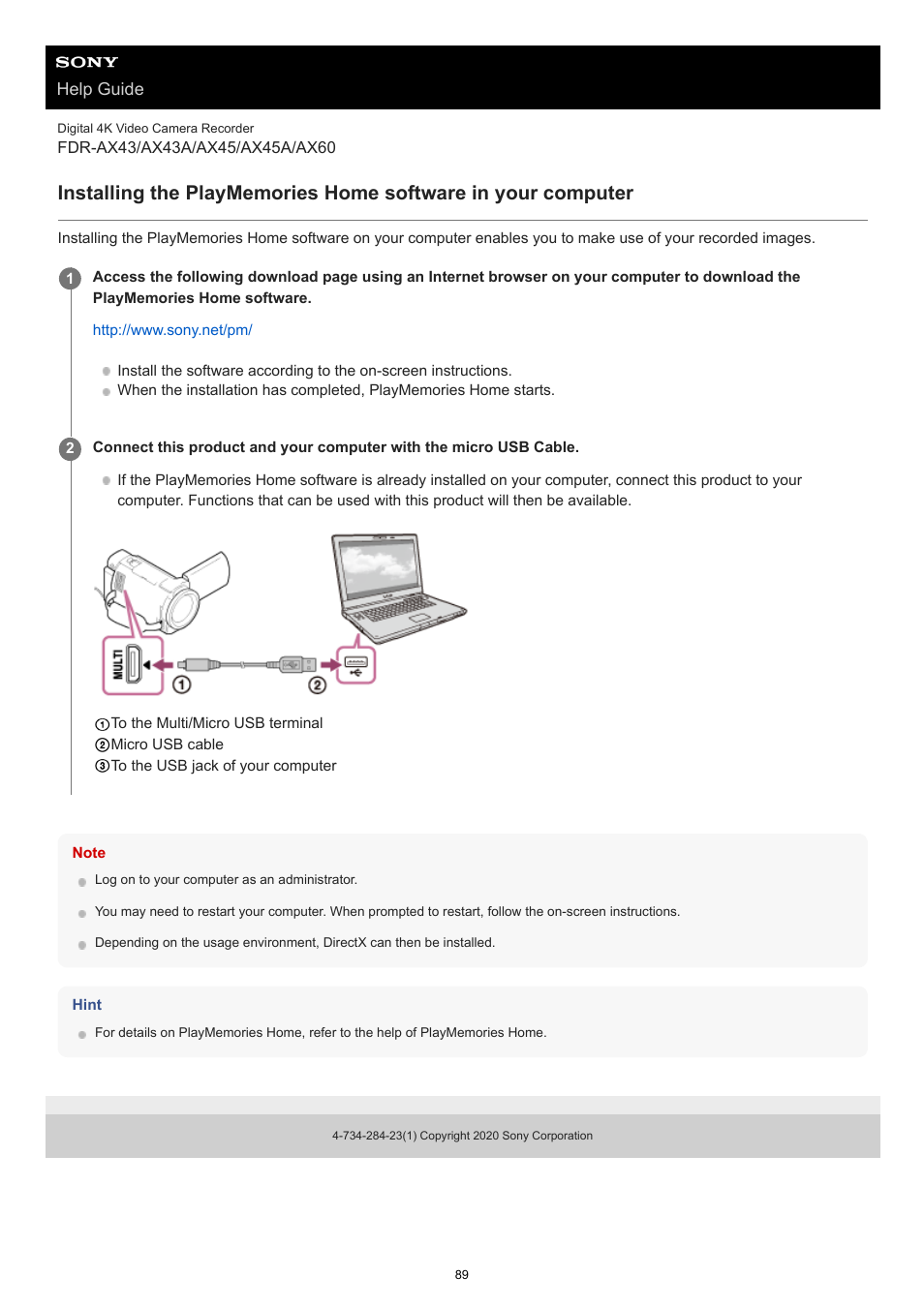 Sony BRAVIA BZ40J 100" Class 4K UHD HDR Commercial Monitor User Manual | Page 89 / 353