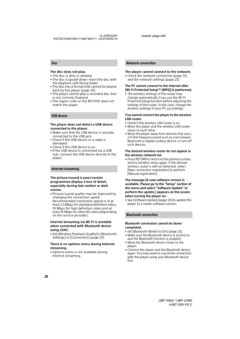 Sony Cyber-shot DSC-RX1R II Digital Camera User Manual | Page 28 / 44
