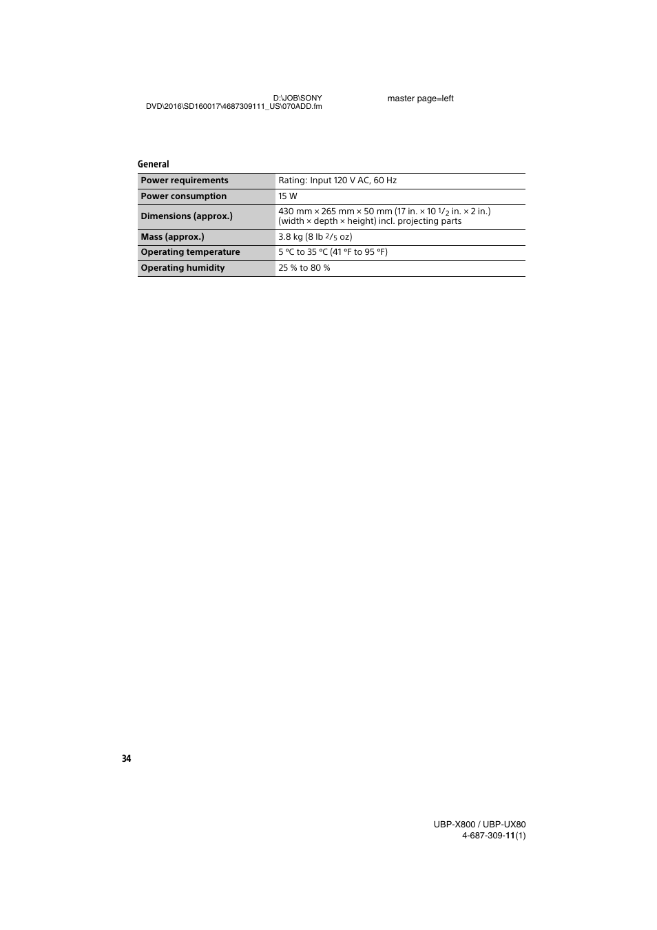 Sony Cyber-shot DSC-RX1R II Digital Camera User Manual | Page 34 / 44