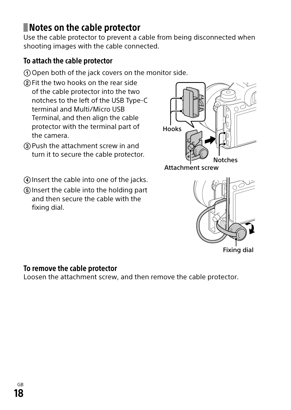 Sony a7R IIIA Mirrorless Camera User Manual | Page 18 / 104