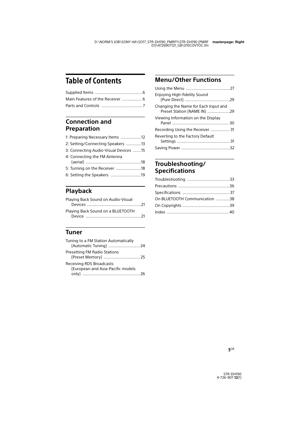 Sony a7 II Mirrorless Camera with 28-70mm Lens User Manual | Page 5 / 44