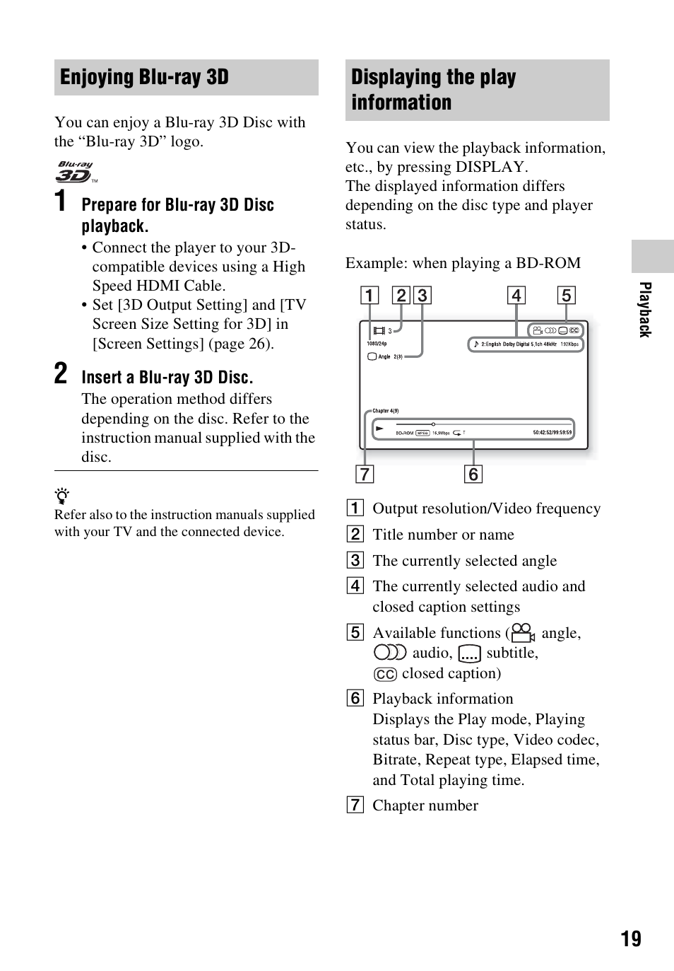 Sony a7C II Mirrorless Camera (Silver) User Manual | Page 19 / 48