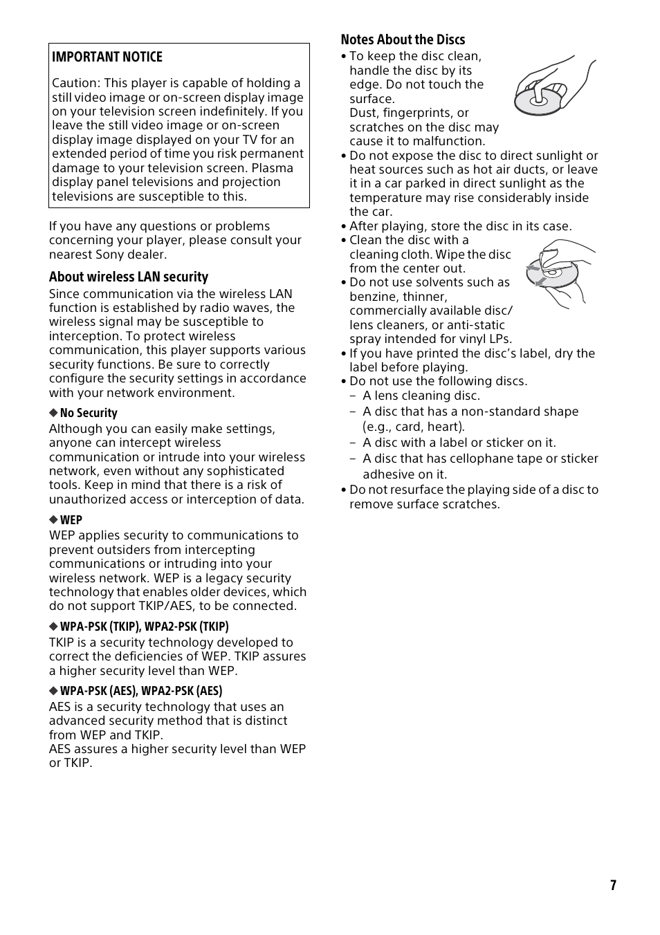 Sony a7C II Mirrorless Camera (Silver) User Manual | Page 7 / 44