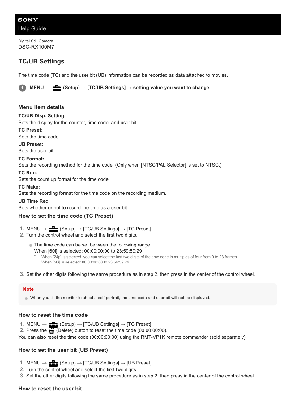 Tc/ub settings | Sony VENICE 4K Live Bundle with MultiDyne SilverBack Fiber-Optic Adapter User Manual | Page 247 / 634