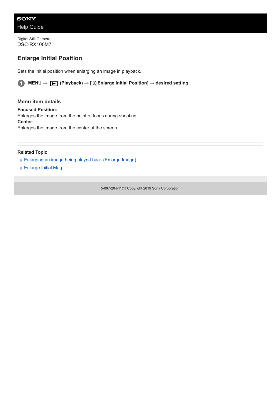 Enlarge initial position | Sony VENICE 4K Live Bundle with MultiDyne SilverBack Fiber-Optic Adapter User Manual | Page 261 / 634