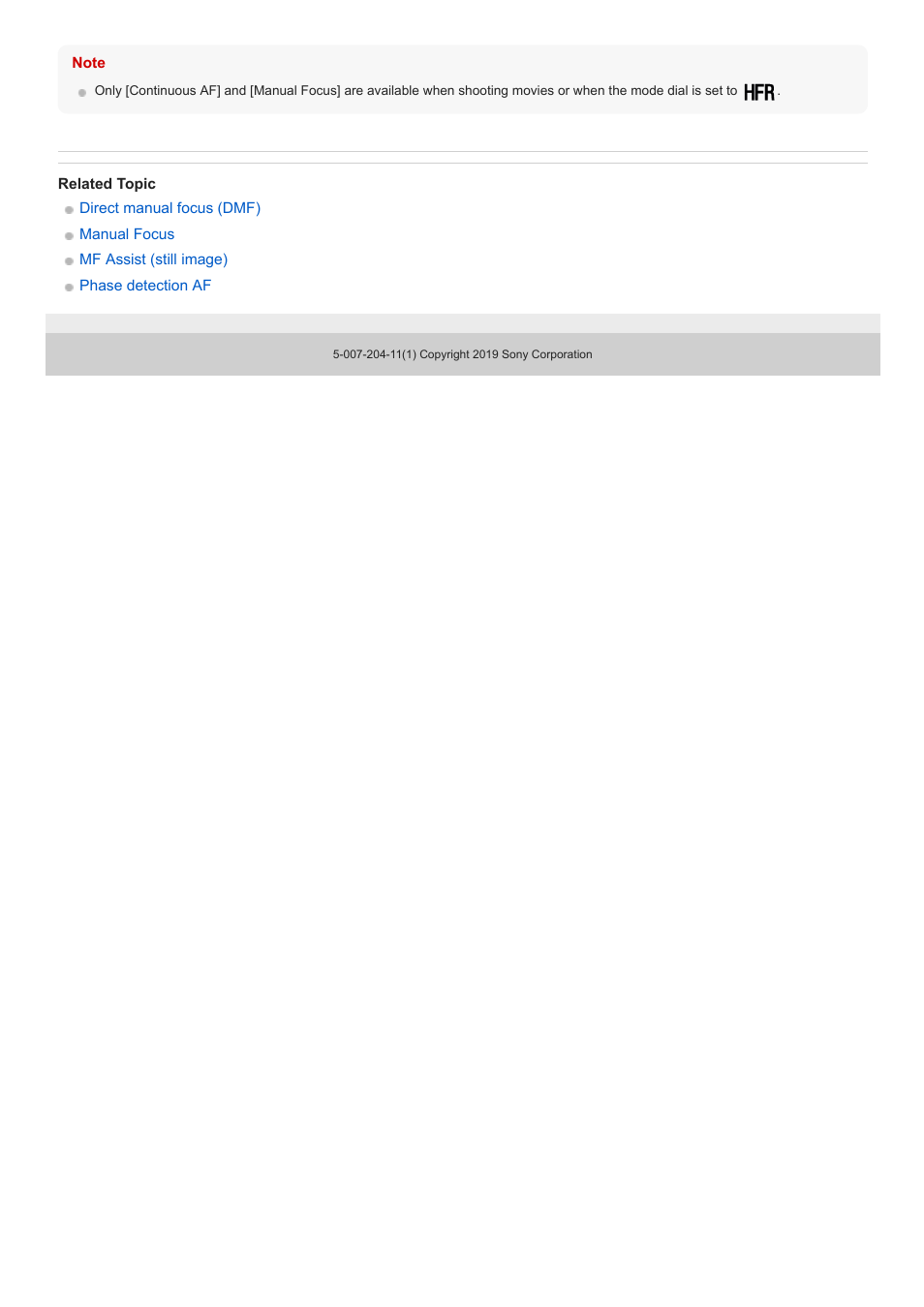 Sony VENICE 4K Live Bundle with MultiDyne SilverBack Fiber-Optic Adapter User Manual | Page 71 / 634
