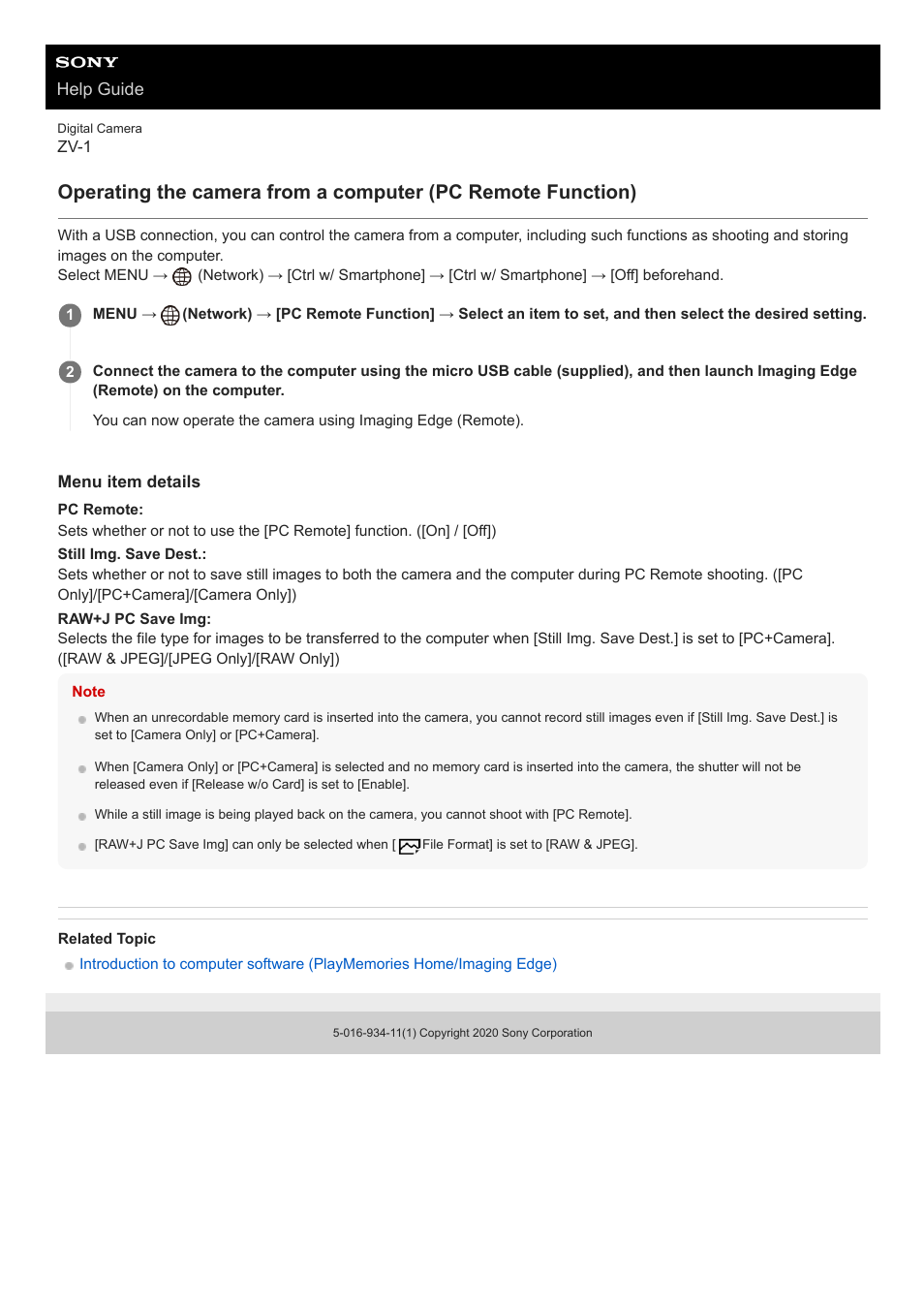 Sony Airpeak S1 Professional Drone User Manual | Page 325 / 555