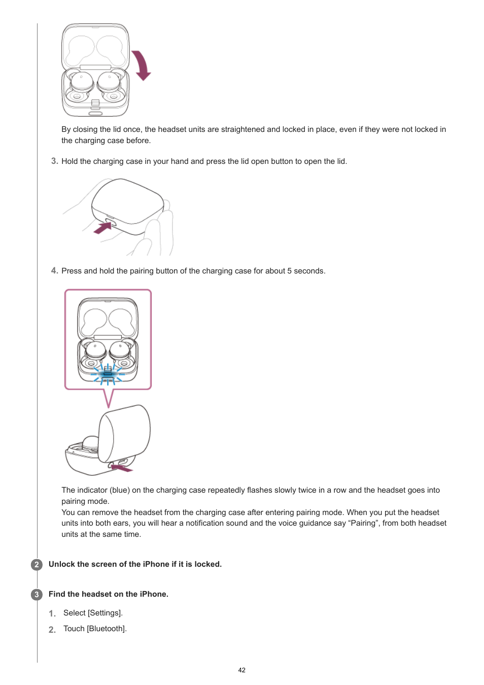 Sony FE 100-400mm f/4.5-5.6 GM OSS Lens User Manual | Page 42 / 147