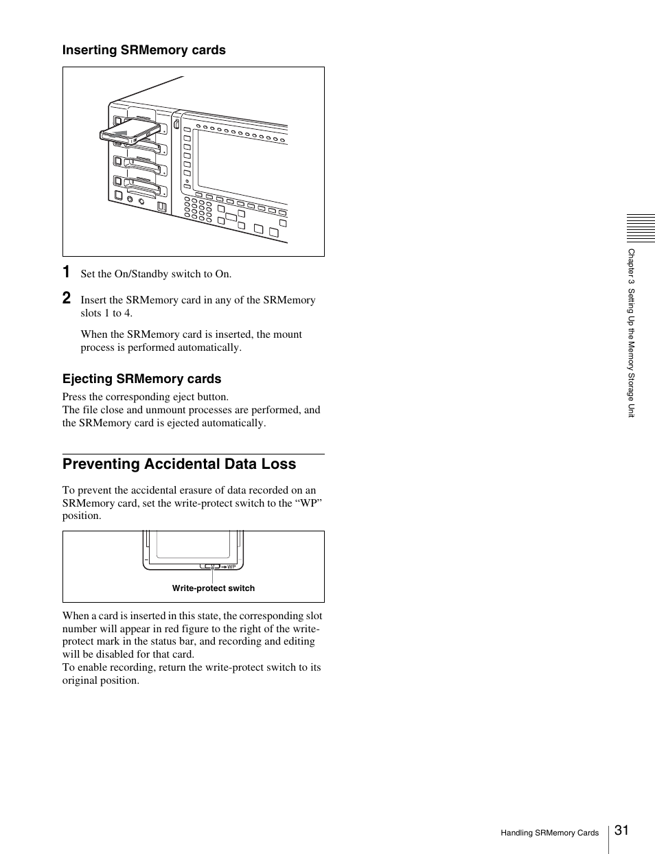 Preventing accidental data loss | Sony X85K 50" 4K HDR Smart LED TV User Manual | Page 31 / 70