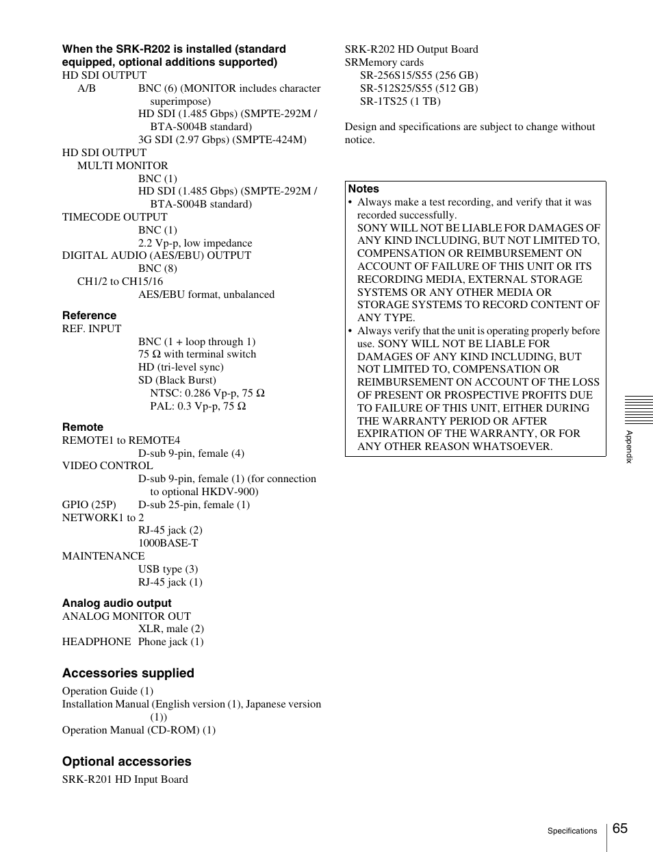 Sony X85K 50" 4K HDR Smart LED TV User Manual | Page 65 / 70
