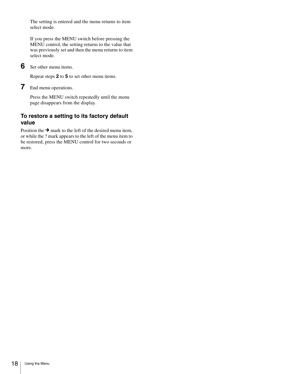 Sony X85K 55" 4K HDR Smart LED TV User Manual | Page 18 / 27