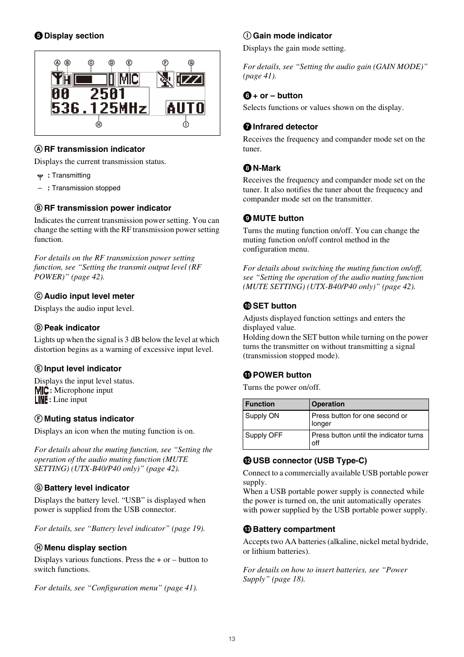 Sony VCT-SP2BP Camcorder Shoulder Support User Manual | Page 13 / 56