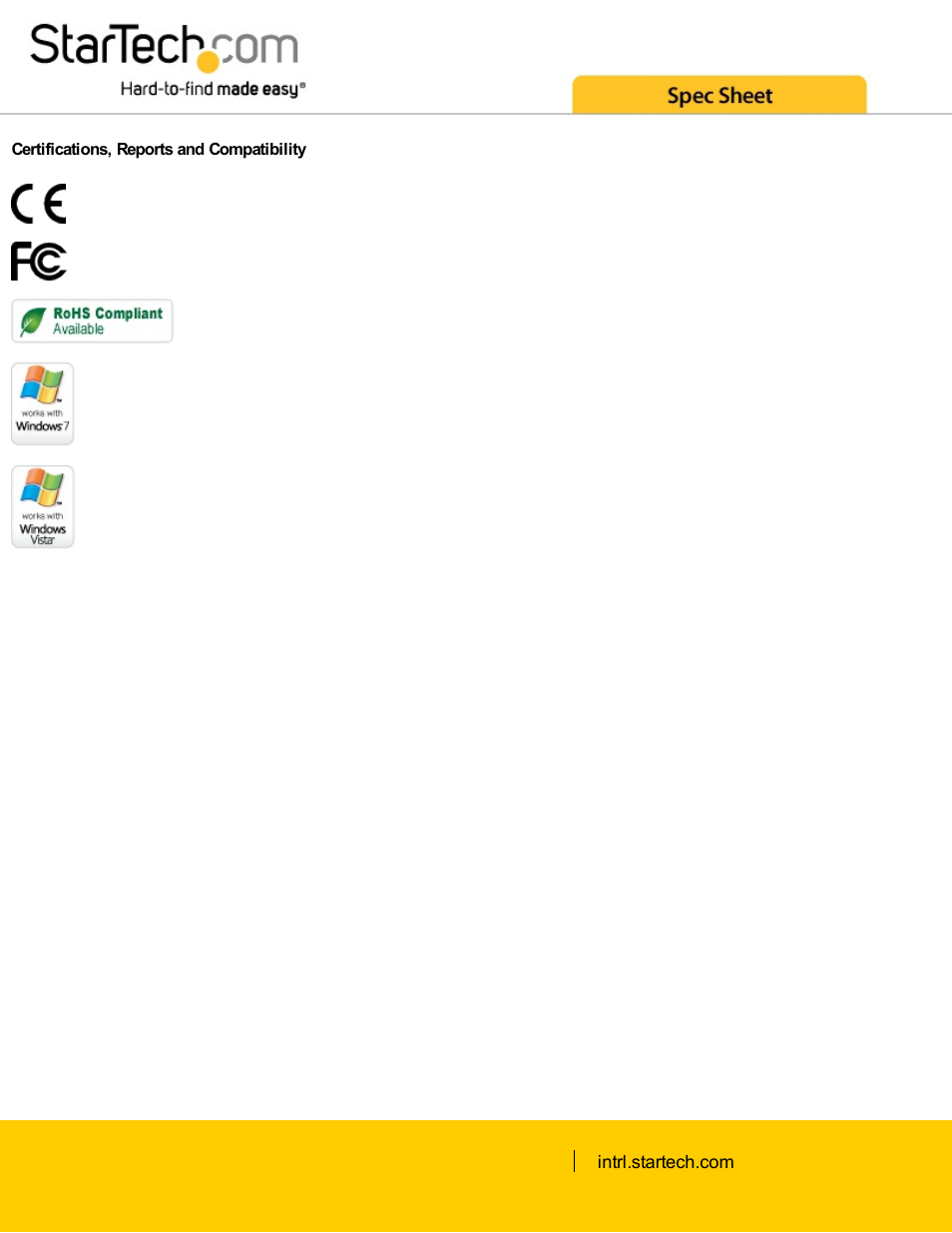StarTech.com USB to RS232 Serial DB9 Adapter Cable with COM Retention (Black, 1') User Manual | Page 3 / 3